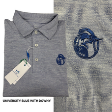 Load image into Gallery viewer, Peck Pride Men's Polo – Downy, Redhead, and Peck P Logos