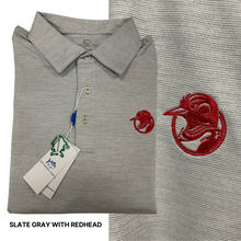 Load image into Gallery viewer, Peck Pride Men's Polo – Downy, Redhead, and Peck P Logos