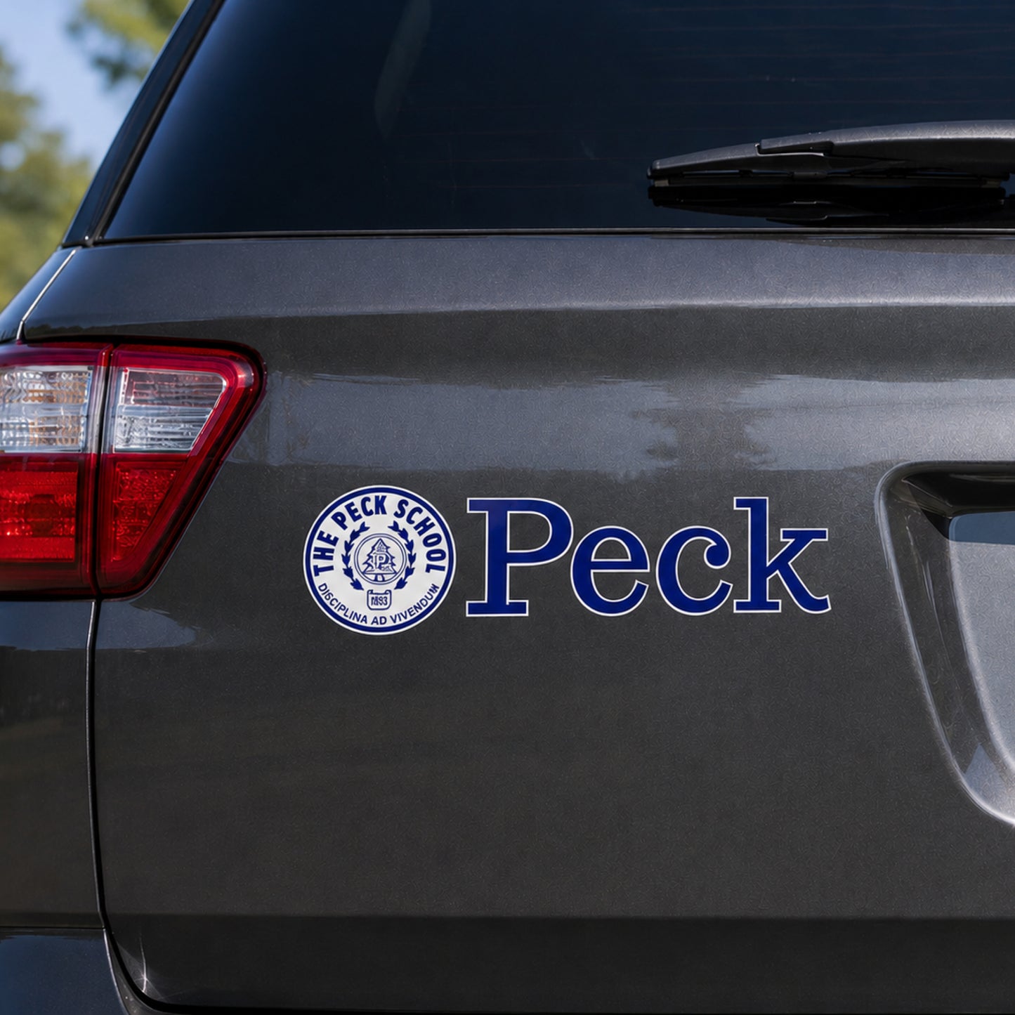 Peck Car Decal