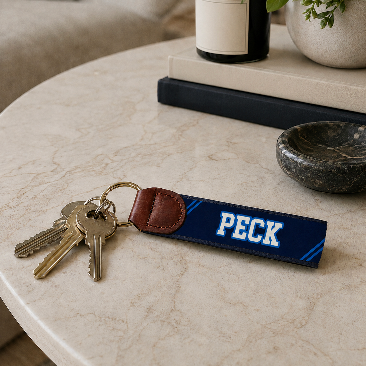 Canvas Key Fob