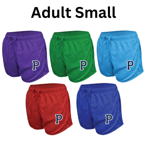 Adult Small - Girls Running Shorts