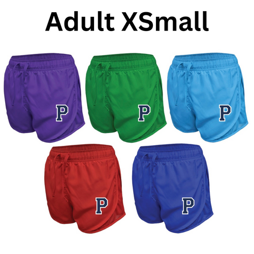 Adult XS - Girls Running Shorts