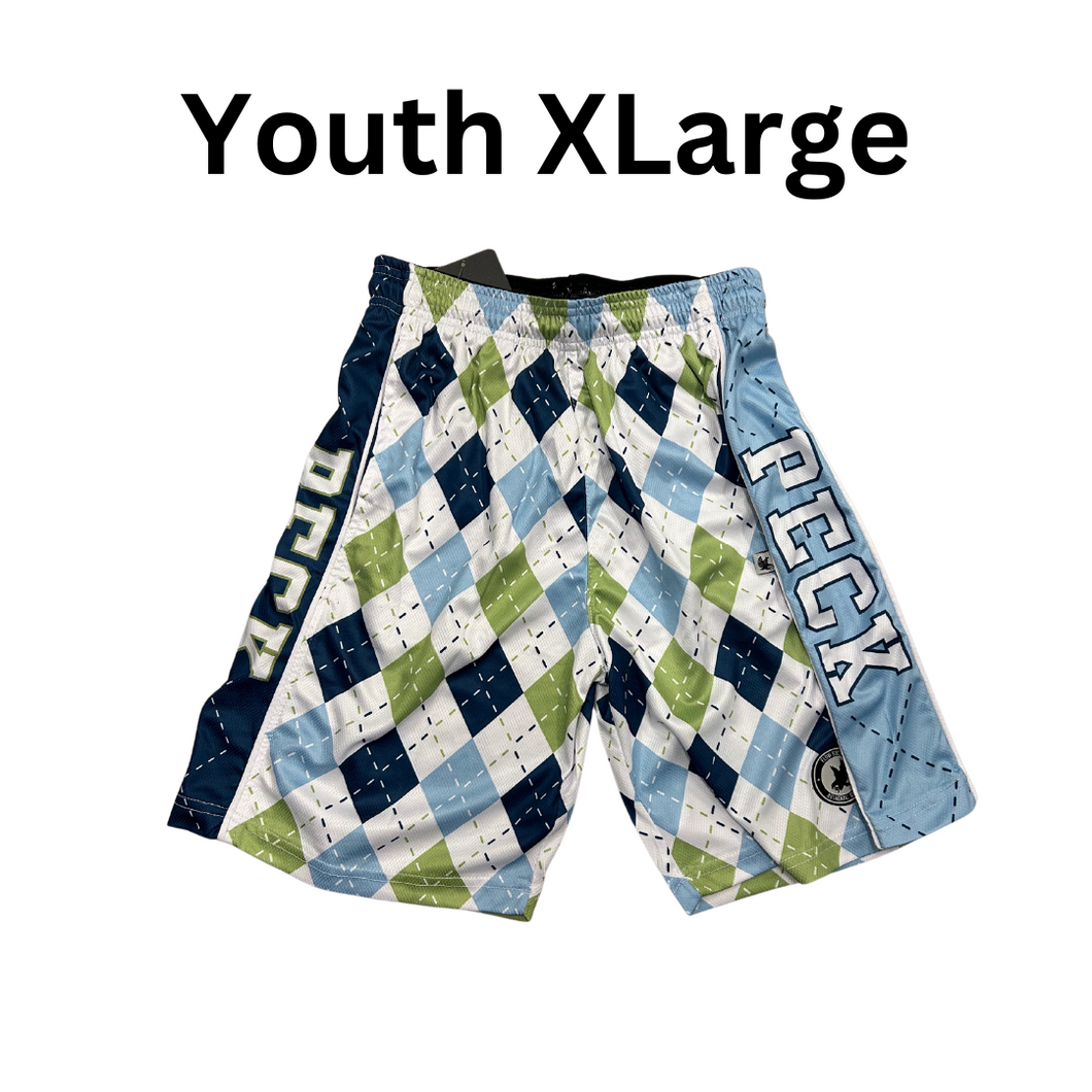 Youth XLarge - Argyle Athletic Shorts