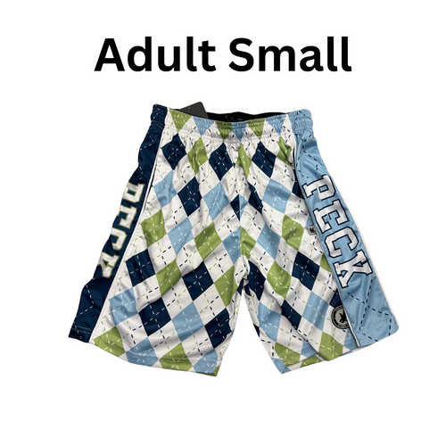 Adult Small - Argyle Athletic Shorts