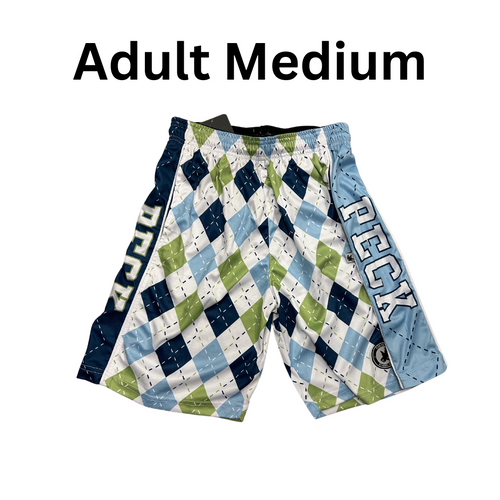 Adult Medium - Argyle Athletic Shorts