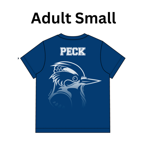 Adult Small - Downy Woodpecker Performance T-shirt