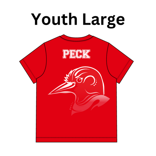 Youth Large - Redhead Woodpecker Performance T-shirt