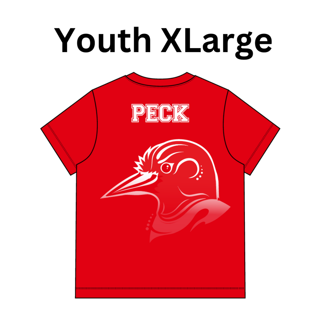 Youth XLarge - Redhead Woodpecker Performance T-shirt