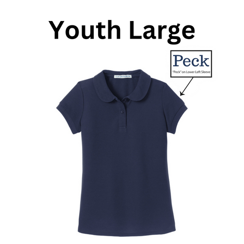 Youth Large - Girls Polo Shirt