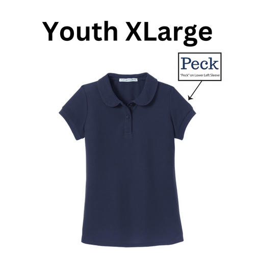 Youth XLarge - Girls Polo Shirt