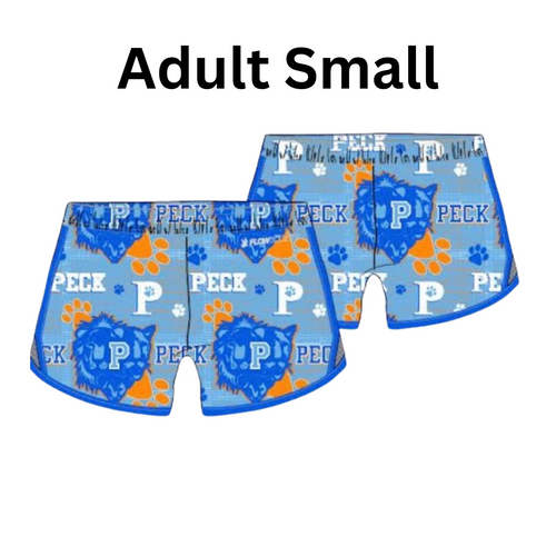 Adult Small - Girls Peck Pride Athletic Shorts