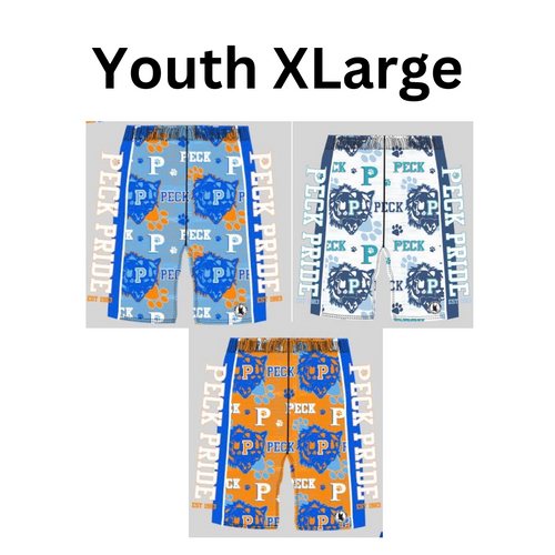 Youth XLarge - Peck Pride Male Athletic Shorts