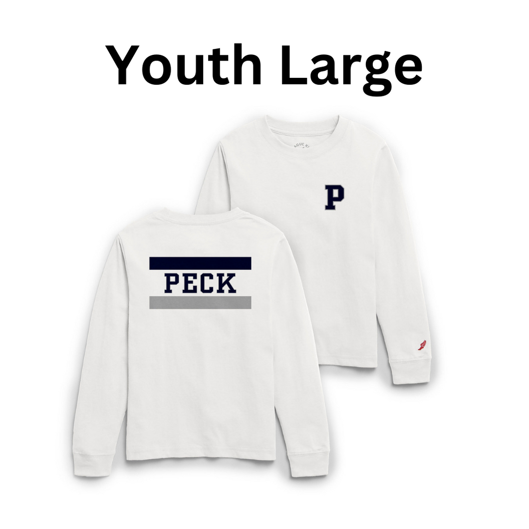 Youth Large - Peck P Long Sleeve T-Shirt