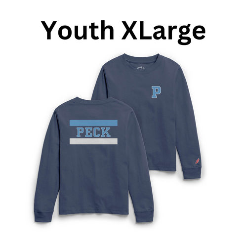 Youth XLarge - Peck P Long Sleeve T-Shirt