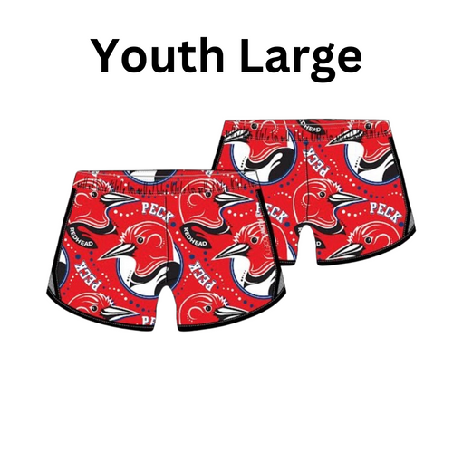 Youth Large - Girls Redhead Athletic Shorts