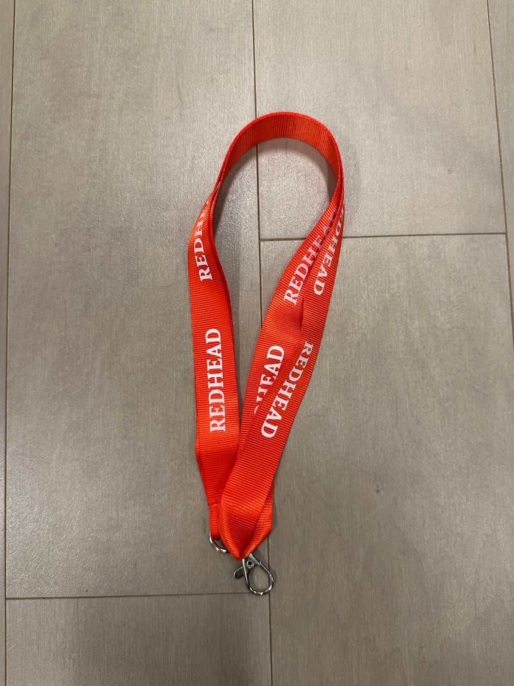 Redhead keycard lanyard