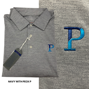 Peck Pride Men's Polo – Downy, Redhead, and Peck P Logos