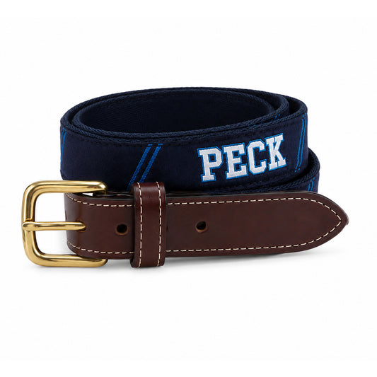 Belt - Peck Ribbon - Navy
