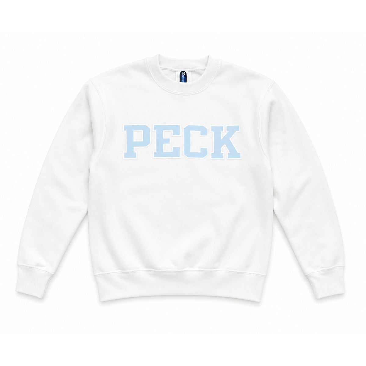 Peck Screenprint Crewneck Sweatshirt - White
