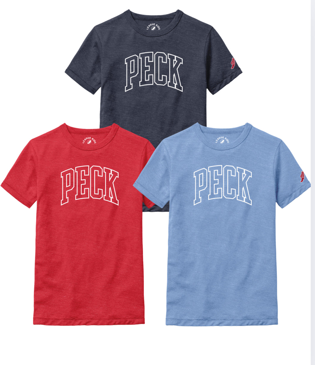 Peck Youth Outline Tee