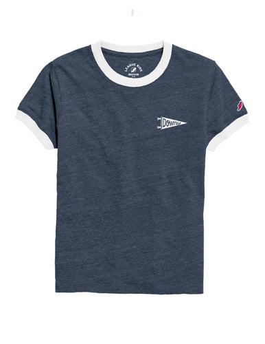 Youth Downy/ Redhead Pennant Ringer Tee