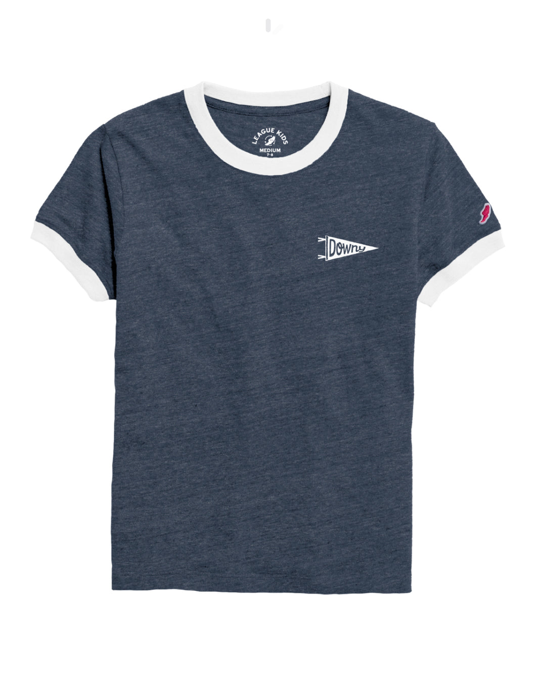 Youth Downy/ Redhead Pennant Ringer Tee