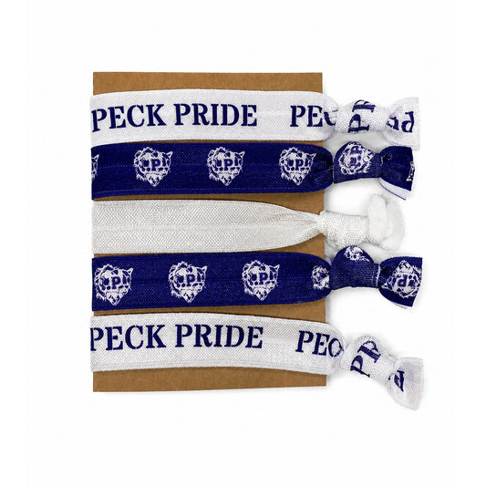 Peck Pride Elastic Ponytail Hair Ties