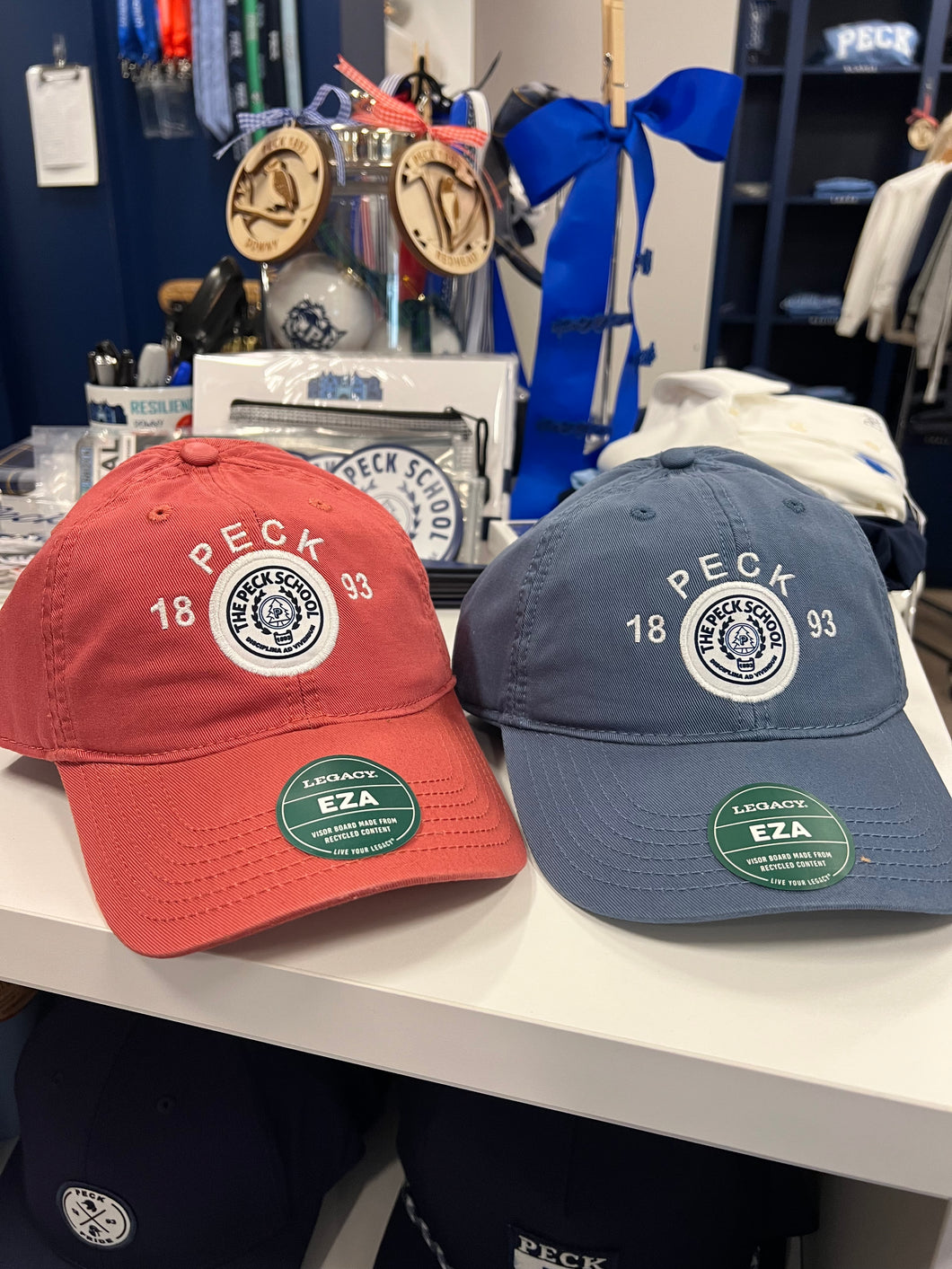 Downy Redhead Twill Patch Hats