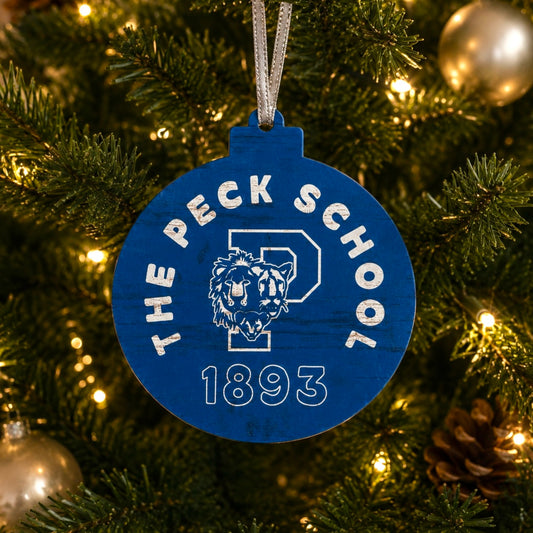 Peck Pride Round Ornament
