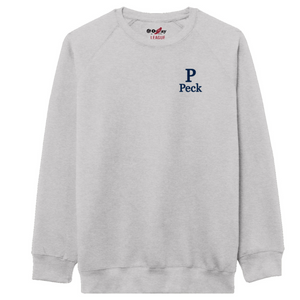 P Peck Crew Adult Sweatshirt