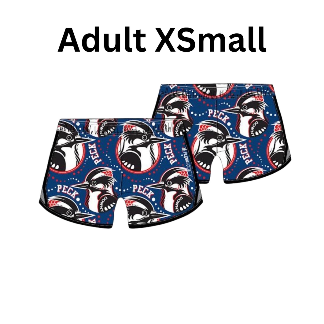 Adult XSmall - Girls Downy Athletic Shorts