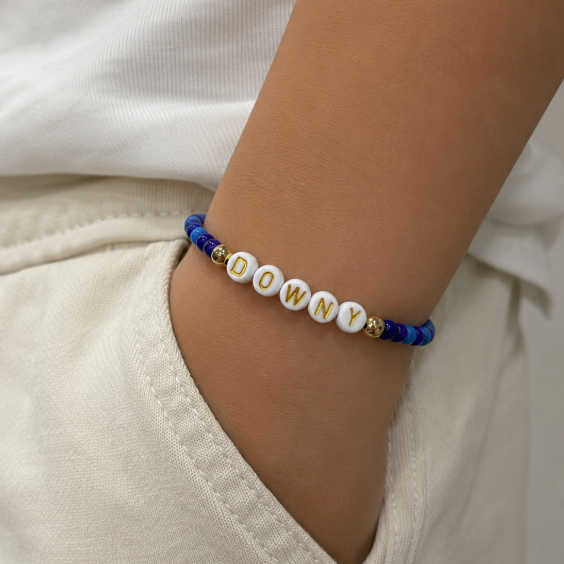 Beaded Bracelet- Downy