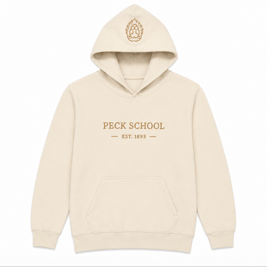 Peck Lion Mane Hoodie- Sandshell