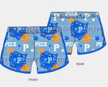 Load image into Gallery viewer, Girls Peck Pride Athletic Shorts
